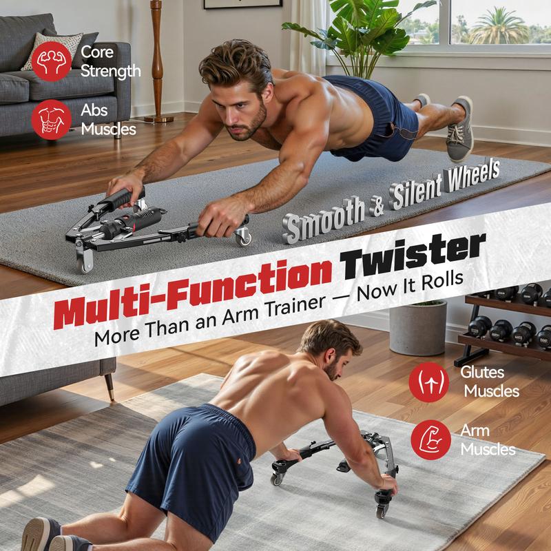 FLYBIRD Hydraulic Chest & Arm Trainer (22–440lb)