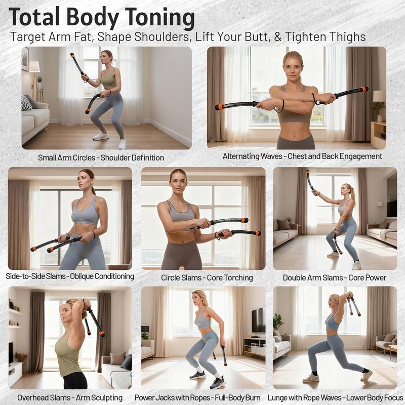 FINDAMAZE Cordless Workout Rope for Home Gym