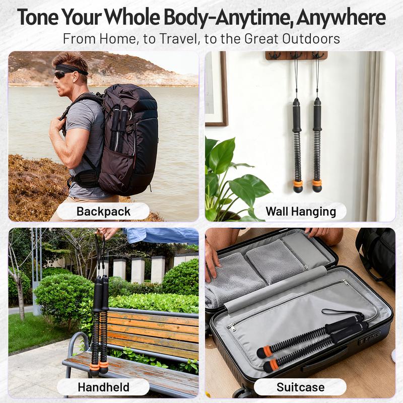 FINDAMAZE Cordless Workout Rope for Home Gym